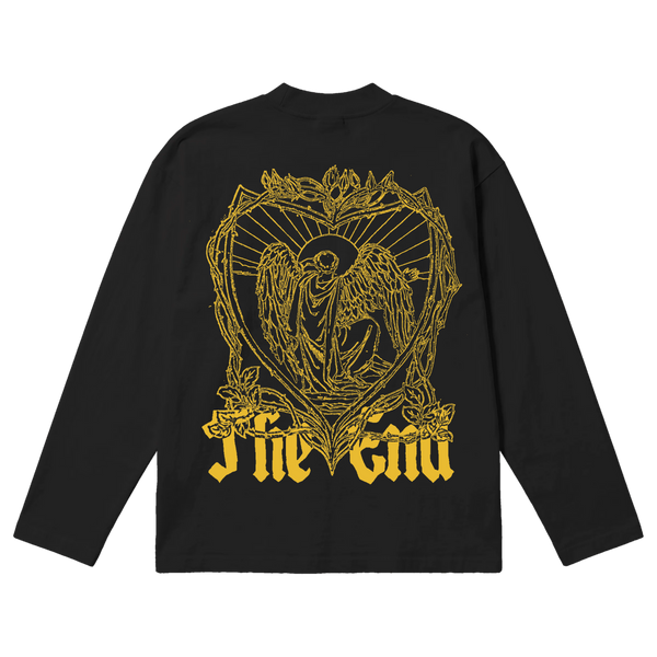 The End Baggy L/S Tee - Black - Back