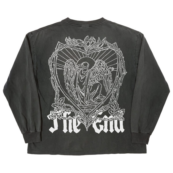 The End L/S Tee - Black - Back