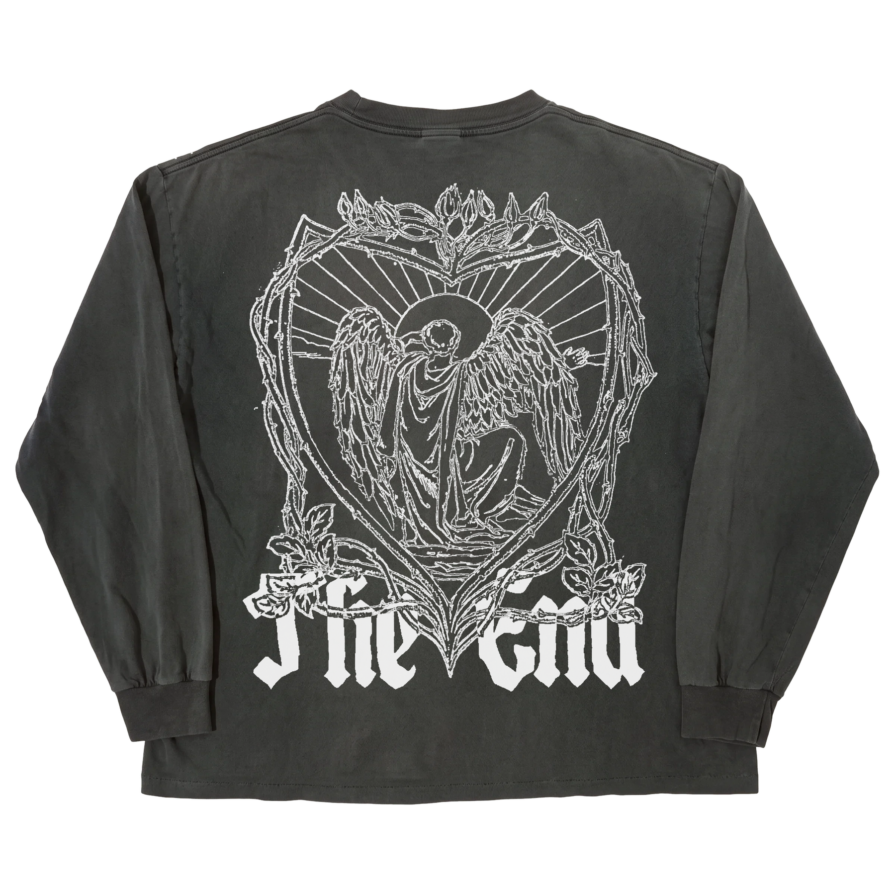 The End L/S Tee - Black - Back