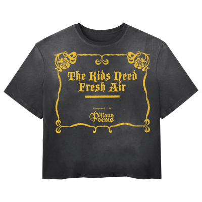 The End Tee - Black - Front