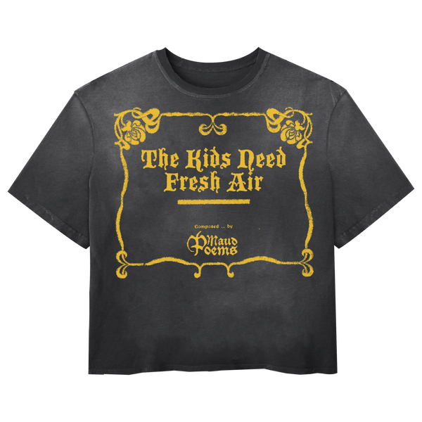 The End Tee - Black - Front