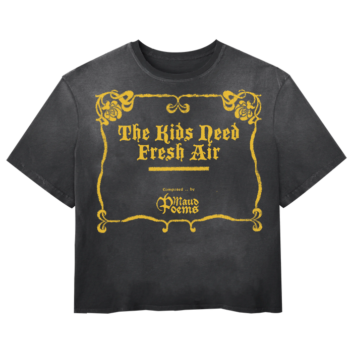 The End Tee - Black - Front