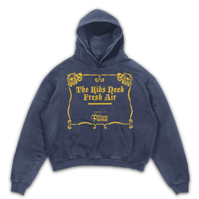 The End Hoodie - Blue - Front