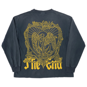 The End L/S Tee - Blue - Back