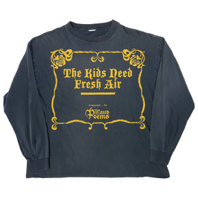 The End L/S Tee - Blue - Front