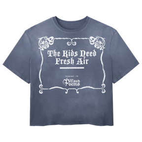 The End Tee - Blue - Front