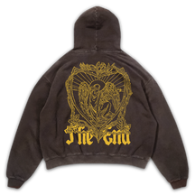 The End Hoodie - Brown - Back