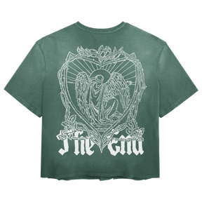 The End Tee - Green - Back
