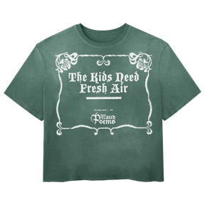The End Tee - Green - Front