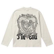 The End Baggy L/S Tee - Off White - Back