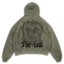 The End Hoodie - Olive - Back