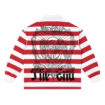 The End Stripe Polo - Red - Back