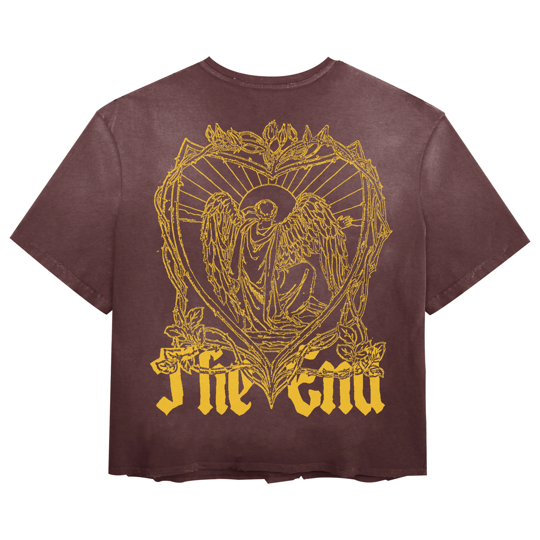 The End Tee - Red - Back