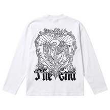 The End Baggy L/S Tee - White - Back