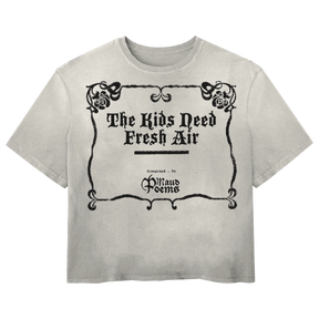 The End Tee - White - Front