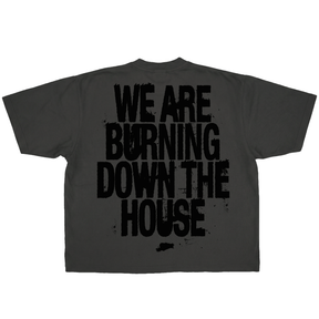 SHADOW TEE (Black Graphics)