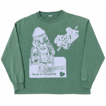 Valentine L/S Tee - Green - Front