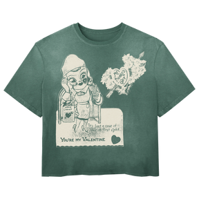 Valentine Tee - Green - Front