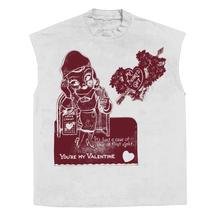 Valentine Sleeveless Tee - White - Front