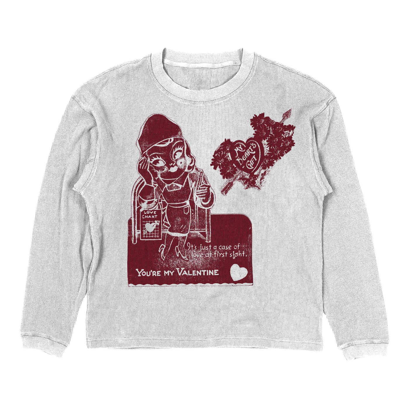 Valentine Thermal - White - Front