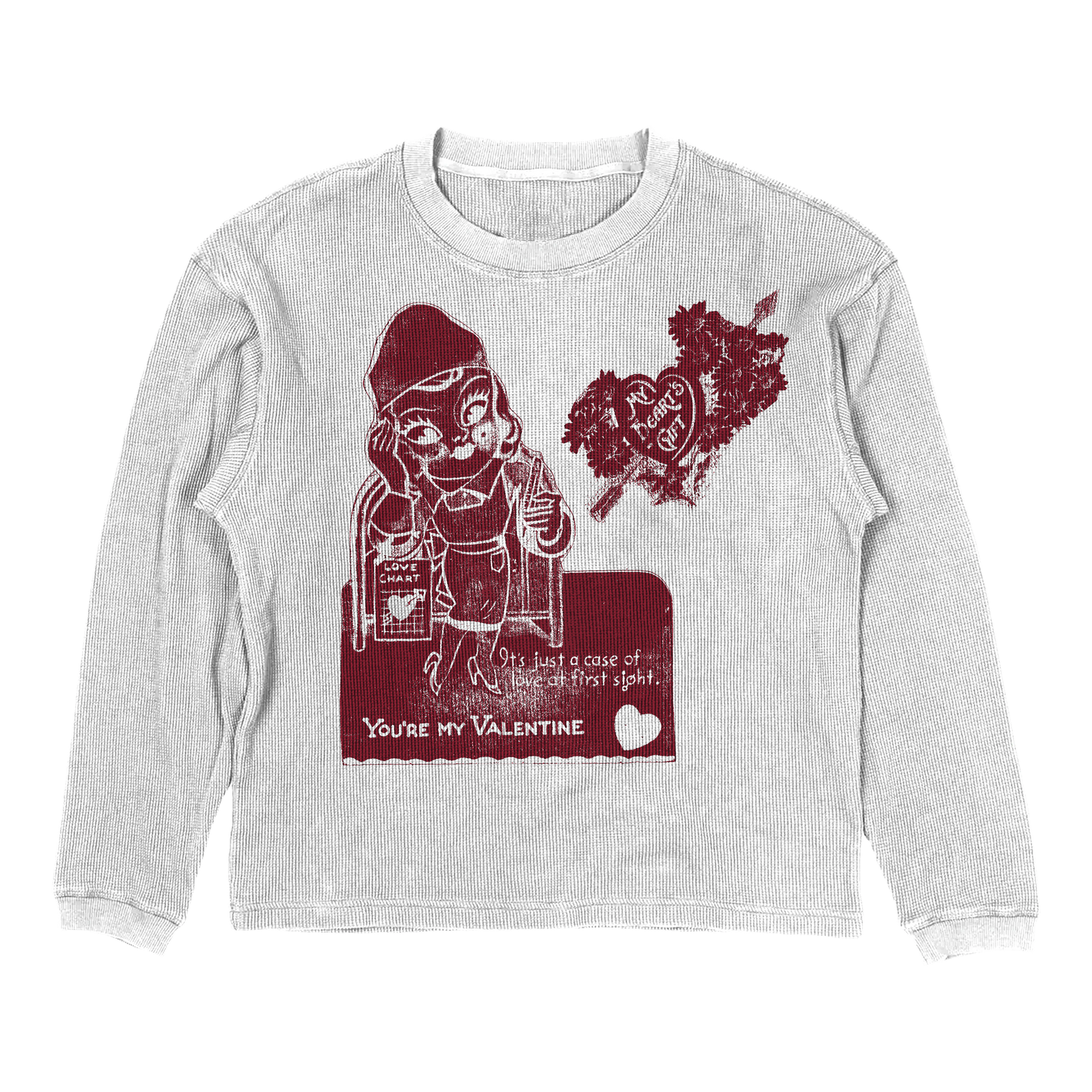 Valentine Thermal - White - Front